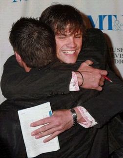 Jared and Jensen Hug...again